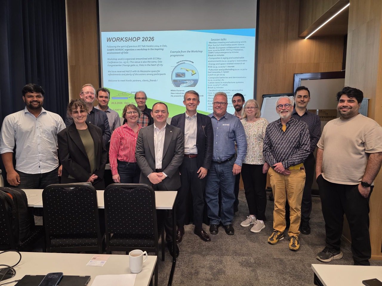 SAMPE Nordic Club hosted its very first workshop in Oslo